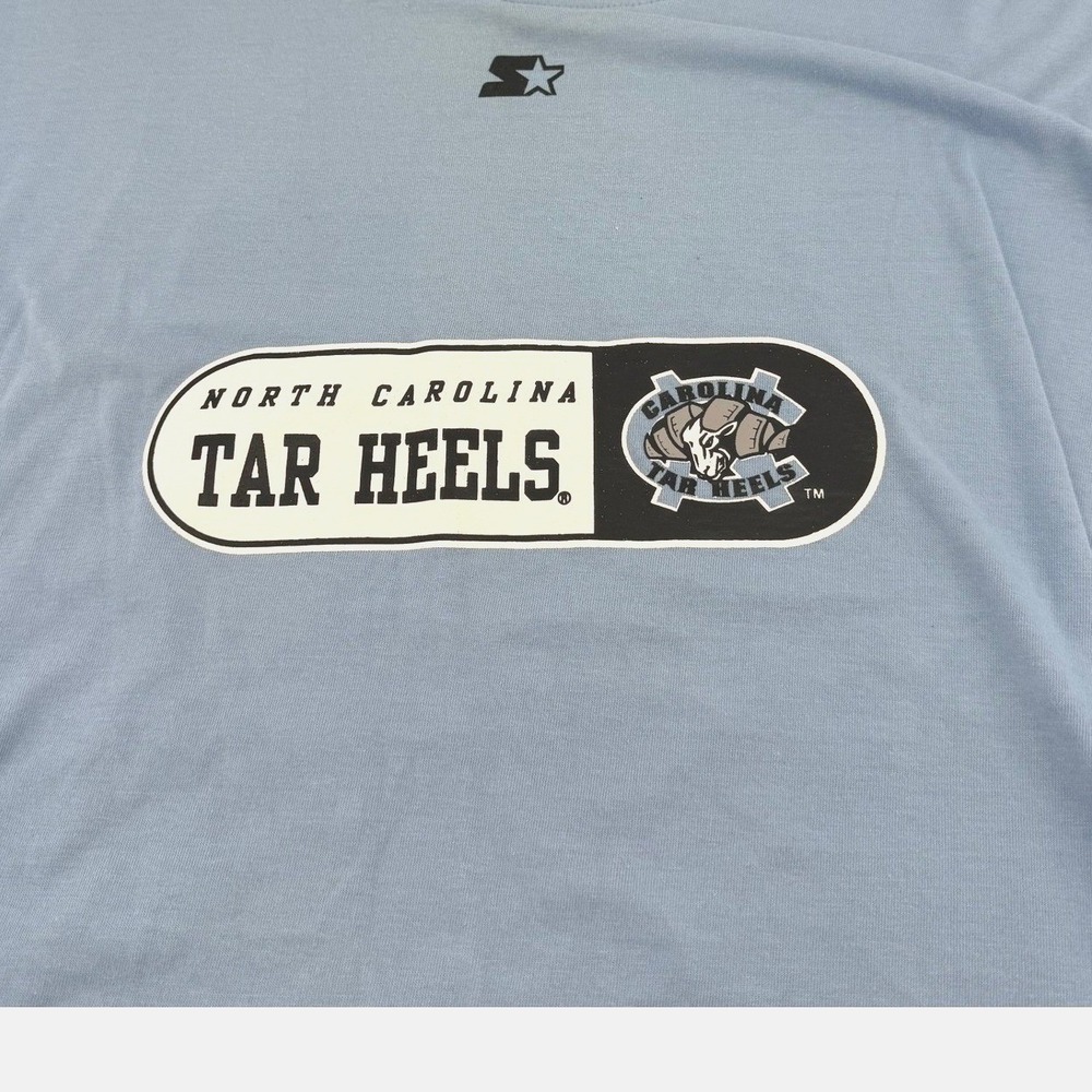 Vintage Starter UNC Tar Heels Sleeveless Shooting Shirt Men Large Basketball 90s